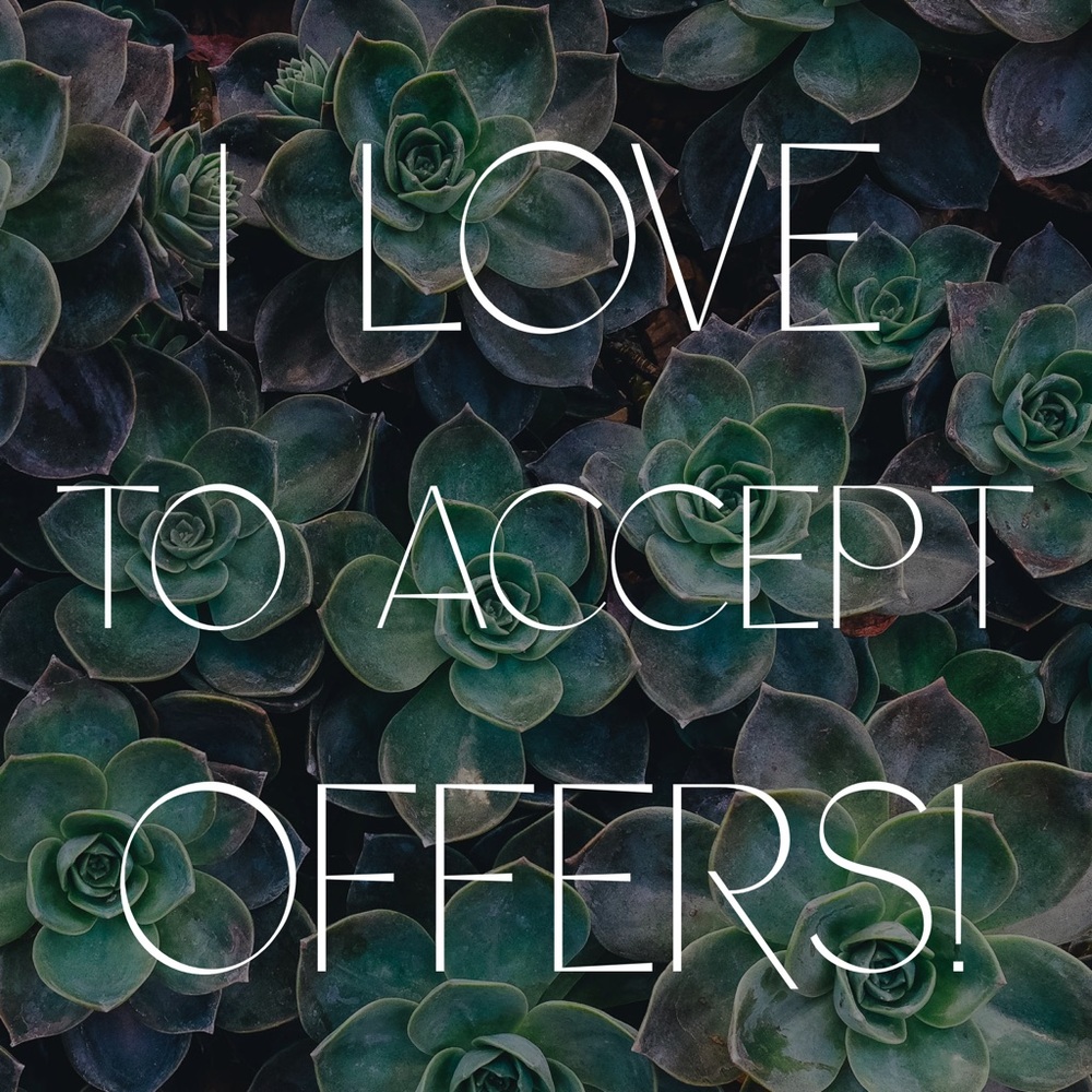 Something you like? Make an offer today!